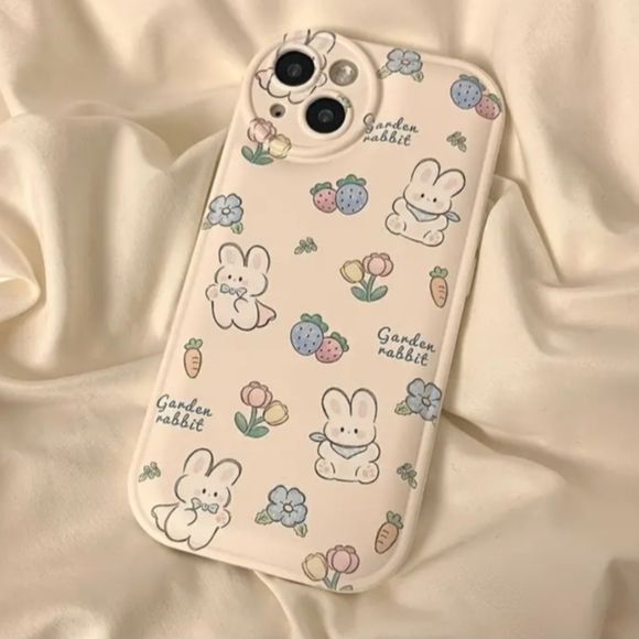 Iphone Pro Max Pink Rabbit Phone Case - Picture 2 of 2